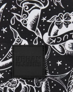 Urban Classics Pattern Tattoo uimashortsit - /Valkoinen Musta Online