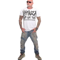 Yakuza Ink Pest t-paita - Valkoinen Clearance