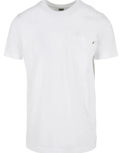 Urban Classics Pocket t-paita 2-pack - Valkoinen/Musta Hot