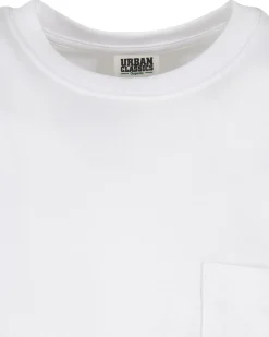 Urban Classics Pocket t-paita 2-pack - Valkoinen/Musta Hot