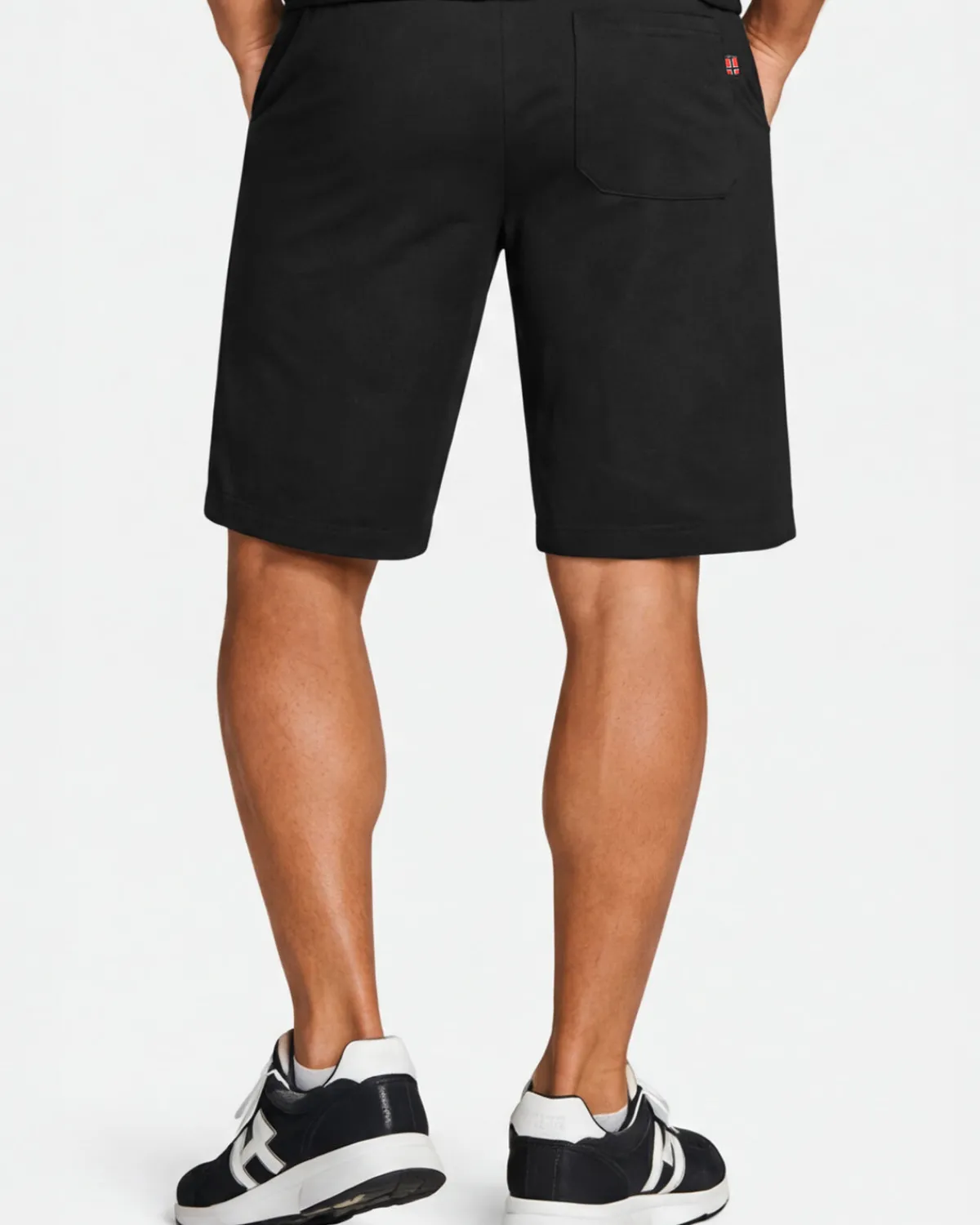 Geographical Norway Poliar collegeshortsit - Musta Outlet