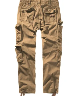 Brandit Pure slim reisitaskuhousut - Beige Sale