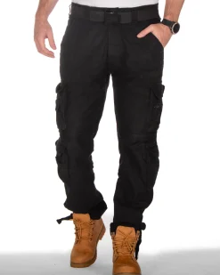 Brandit Pure slim reisitaskuhousut - Musta Discount