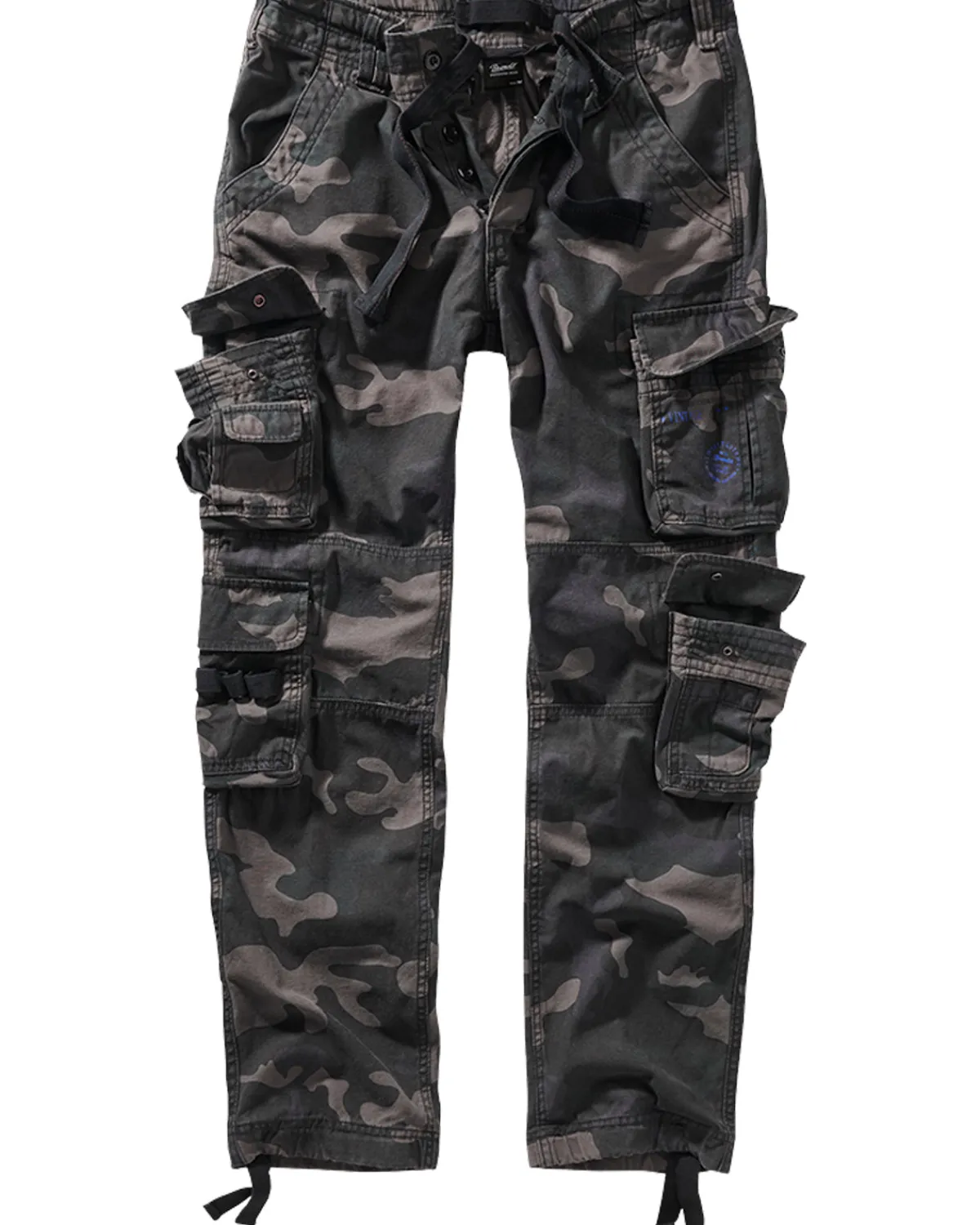 Brandit Pure slim reisitaskuhousut - Tumma camo Clearance