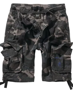 Brandit Pure vintage reisitaskushortsit - Tumma Camo Sale