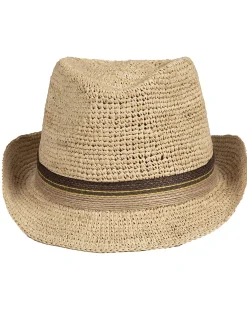 Salon Raffia Tribly Crochet Olkihattu - Beige Clearance