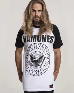 Urban Classics Ramones t-paita - Valkoinen/Musta Outlet