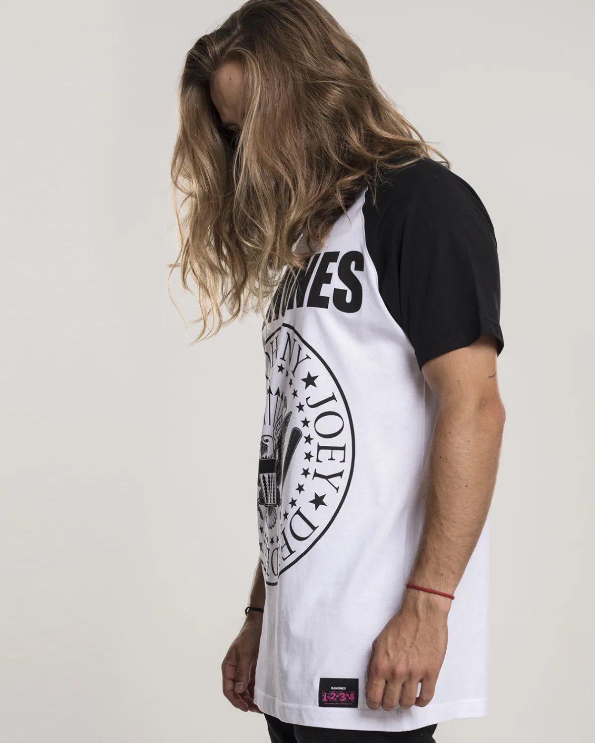 Urban Classics Ramones t-paita - Valkoinen/Musta Outlet
