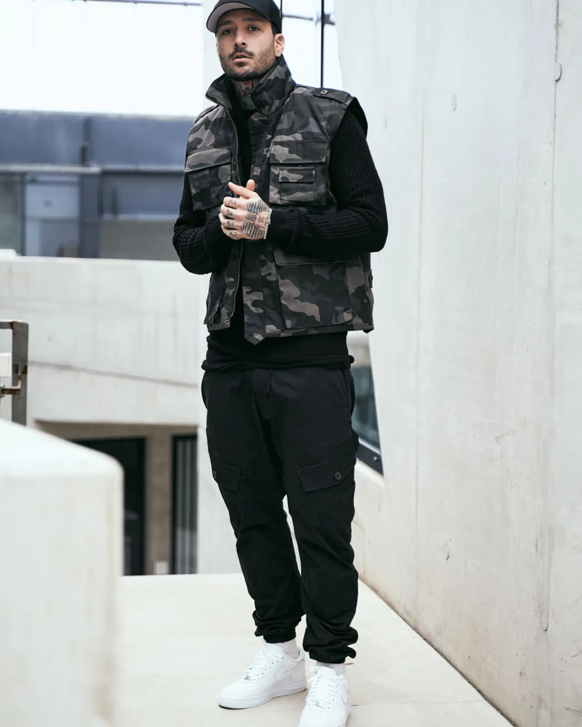 Brandit Ranger liivi - Tumma Camo Best