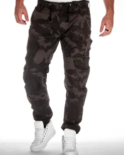 Brandit Ray vintage reisitaskuhousut - Tumma camo Outlet
