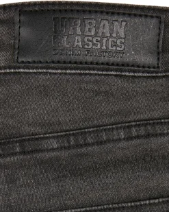 Urban Classics Relaxed fit farkkushortsit - Musta New