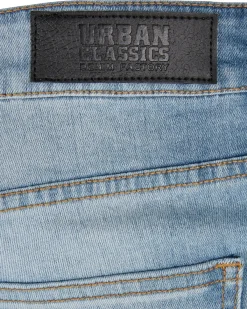Urban Classics Relaxed fit farkkushortsit - Vaaleansininen