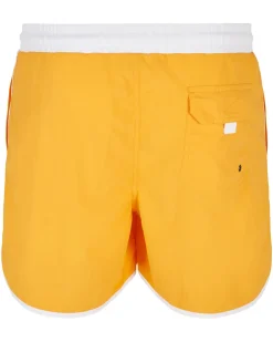 Urban Classics Retro uimashortsit - /Valkoinen Keltainen Sale