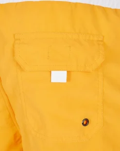 Urban Classics Retro uimashortsit - /Valkoinen Keltainen Sale