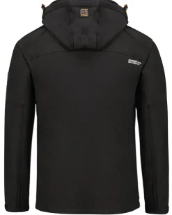 Geographical Norway Richywood softshell-takki - Musta/Oranssi Best