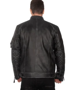Disturb Clothing Rivian nahkatakki - Musta New