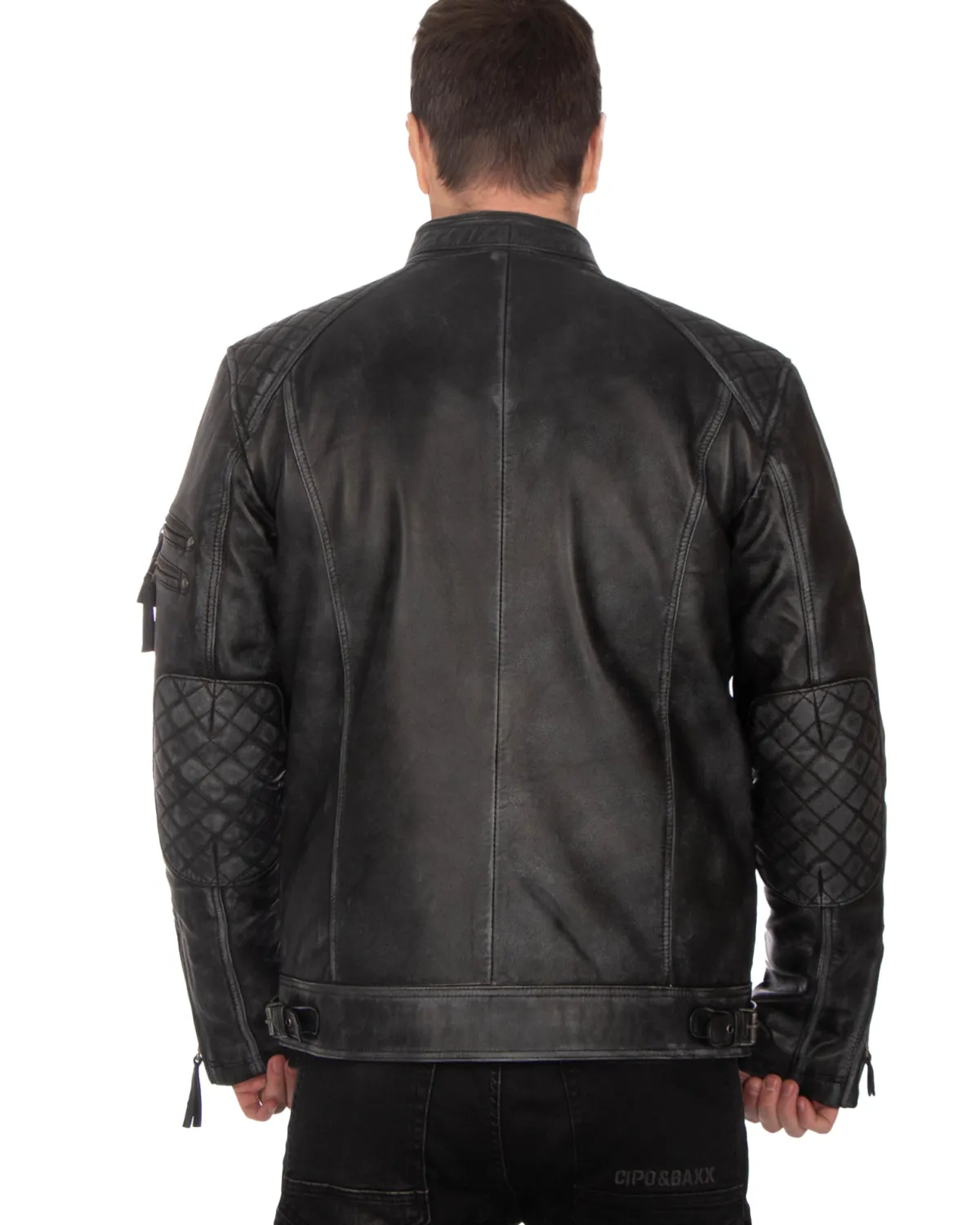 Disturb Clothing Rivian nahkatakki - Musta New