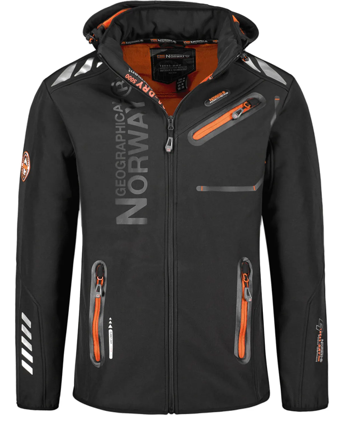 Geographical Norway Royaute softshell-takki - /Oranssi Musta Online