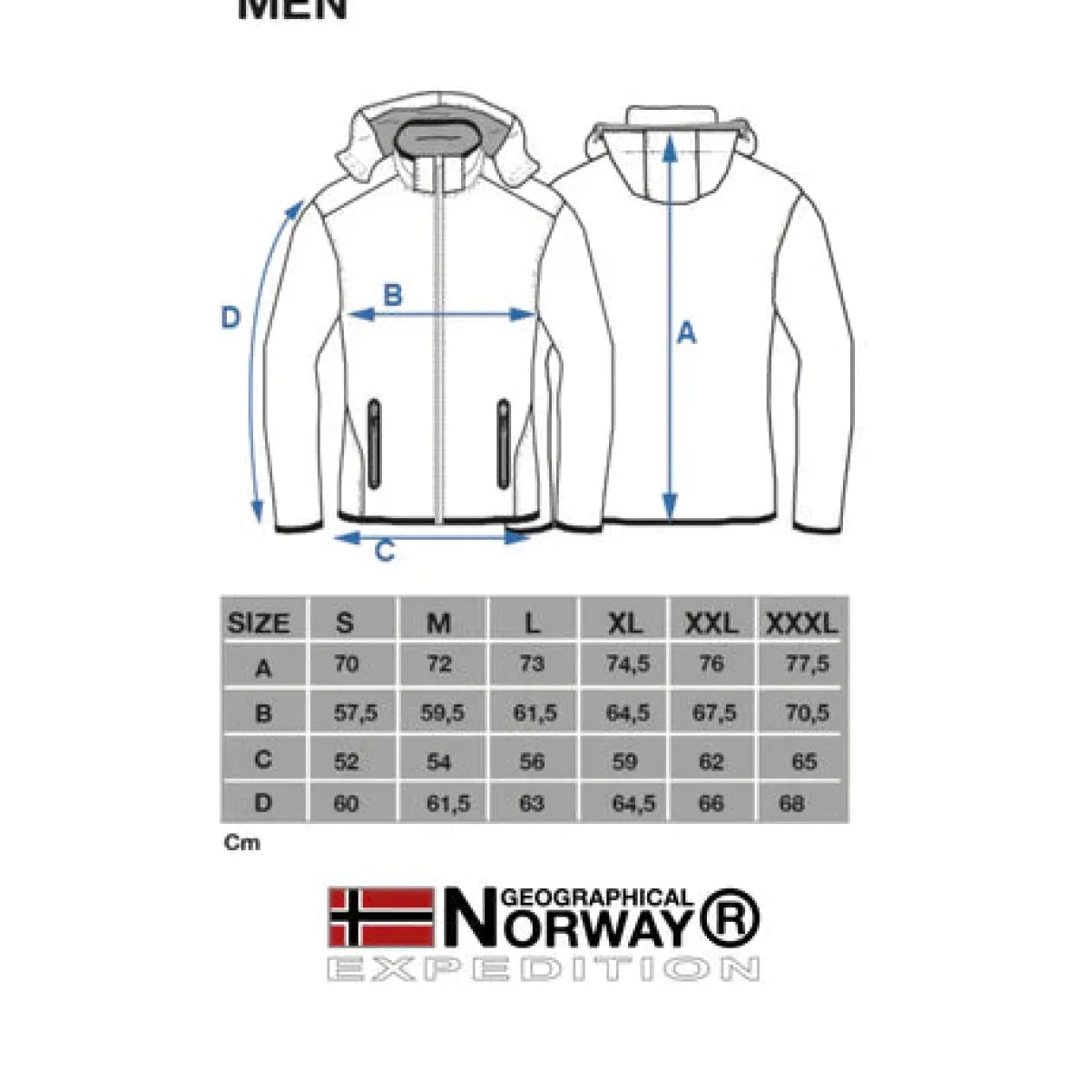 Geographical Norway Royaute softshell-takki - /Oranssi Musta Online