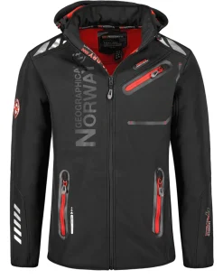 Geographical Norway Royaute softshell-takki - /Punainen Musta Best