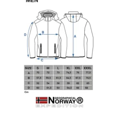Geographical Norway Royaute softshell-takki - Punainen Discount