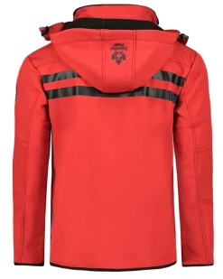 Canadian Peak Royteak softshell-takki - /Musta Punainen New