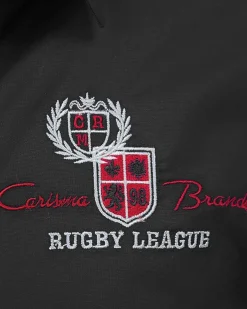 Carisma Rugby kauluspaita - Musta Outlet