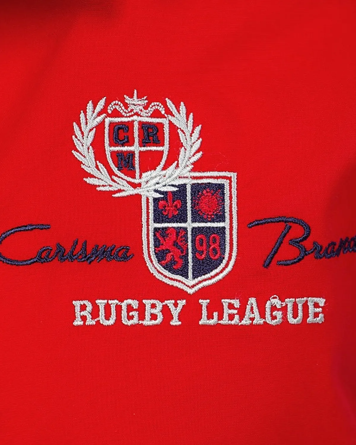 Carisma Rugby kauluspaita - Punainen Sale