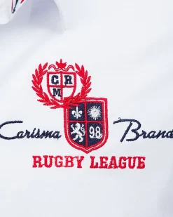Carisma Rugby kauluspaita - Valkoinen Outlet
