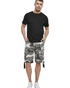 Brandit Savage reisitaskushortsit - Valkoinen Camo Outlet