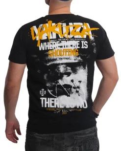 Yakuza Ink Shouting t-paita - Musta Discount