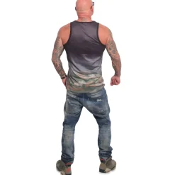 Yakuza Ink Silent Mesh hihaton - Musta Discount