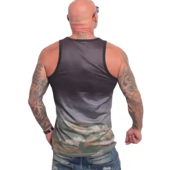 Yakuza Ink Silent Mesh hihaton - Musta Discount