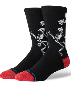 Stance Skelly Dancing Crew sukat - Musta Outlet