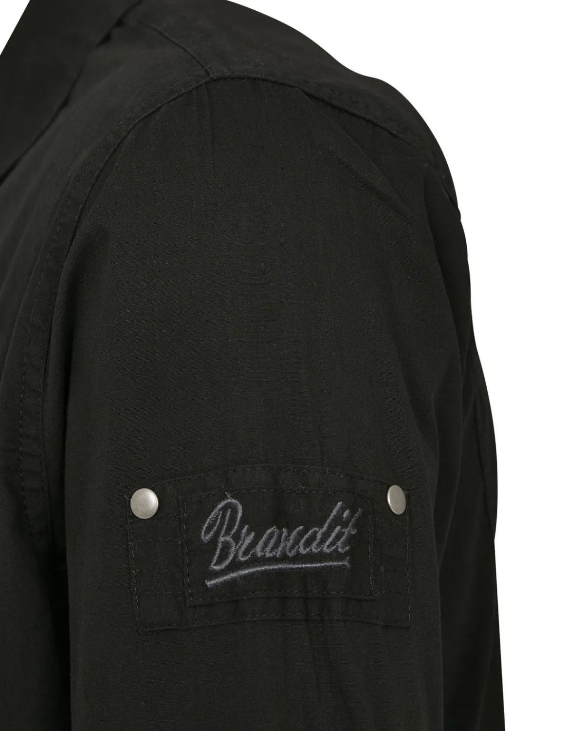 Brandit Slim worker kauluspaita - Musta New