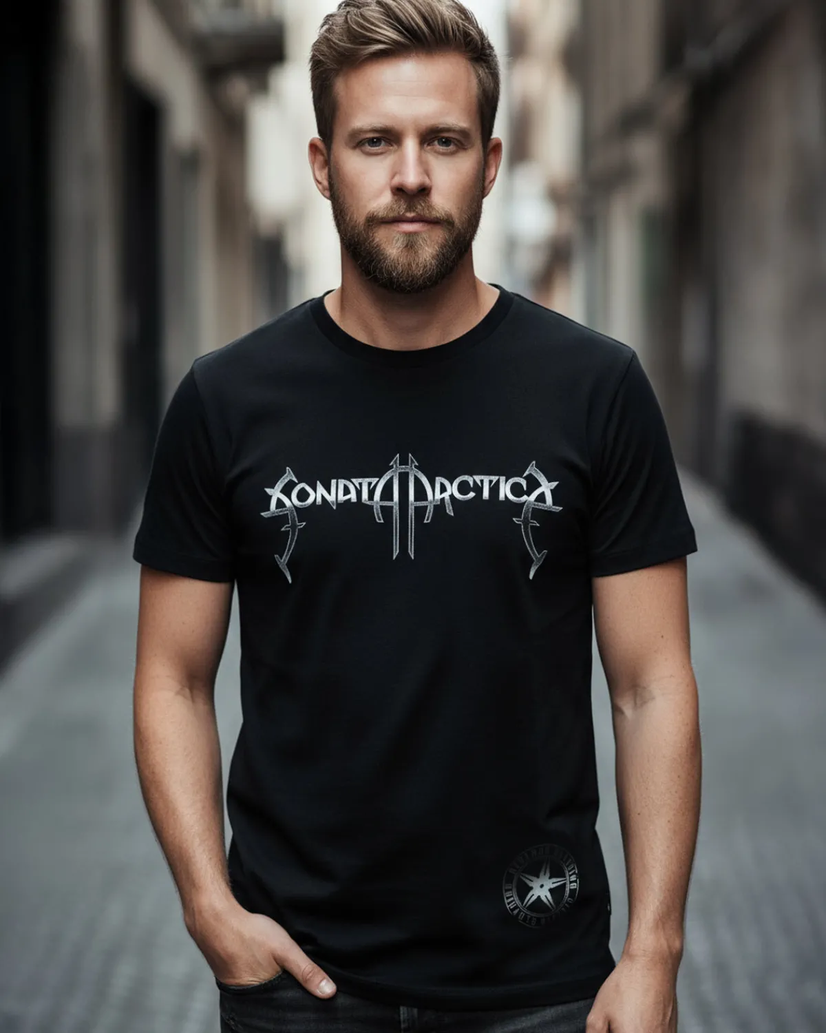 Disturb Clothing Sonata Arctica x T-paita Sale