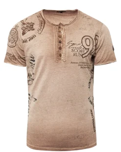Rusty Neal Stwrring crew t-paita - Kameli New