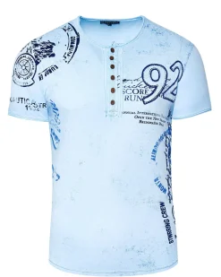 Rusty Neal Stwrring crew t-paita - Vaaleansininen New