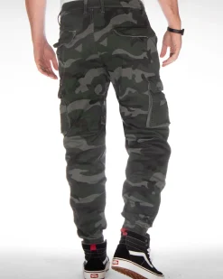 OneREDOX Sutton Thermo reisitaskuhousut - Harmaa camo Outlet