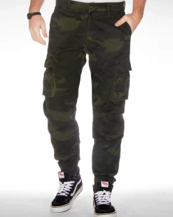 OneREDOX Sutton Thermo reisitaskuhousut - Vihreä camo Discount