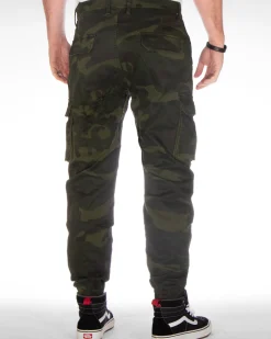 OneREDOX Sutton Thermo reisitaskuhousut - Vihreä camo Discount
