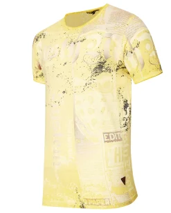 Rusty Neal System t-paita - Keltainen Online