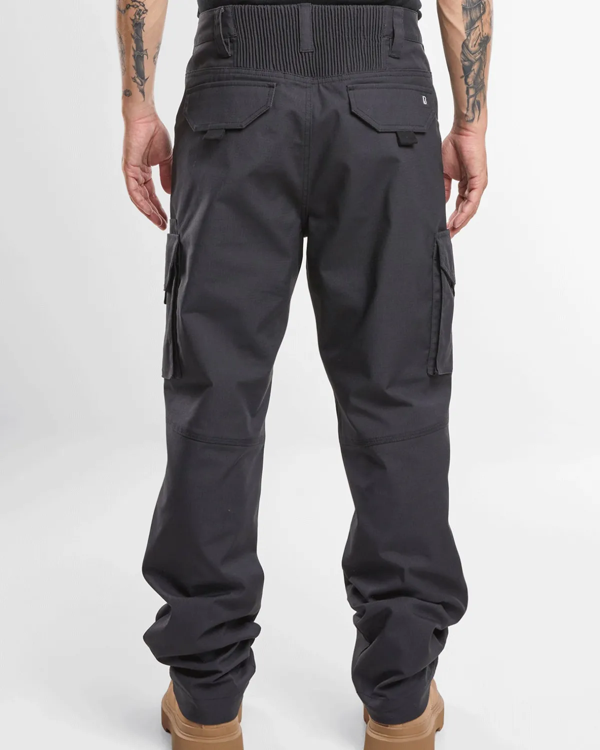 Brandit Tactical Ripstop reisitaskuhousut - Musta Hot