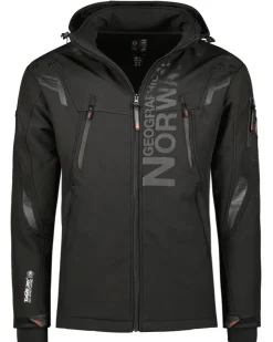 Geographical Norway Talentueux softshelltakki - Musta Clearance