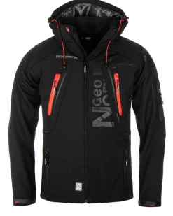 Geographical Norway Techno softshelltakki - Musta Discount