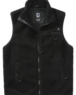 Brandit Teddyfleece liivi - Musta Sale