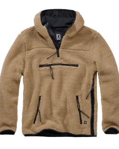 Brandit Teddyfleece Worker huppari - Kameli Hot
