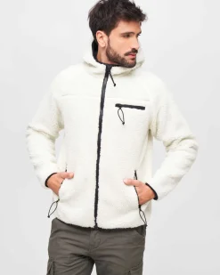 Brandit Teddyfleece Worker takki - Valkoinen Outlet