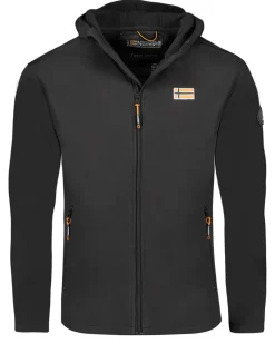Geographical Norway Tesk softshell-takki - Musta
