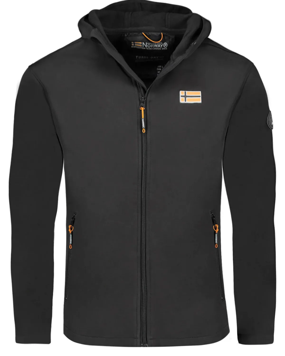Geographical Norway Tesk softshell-takki - Musta